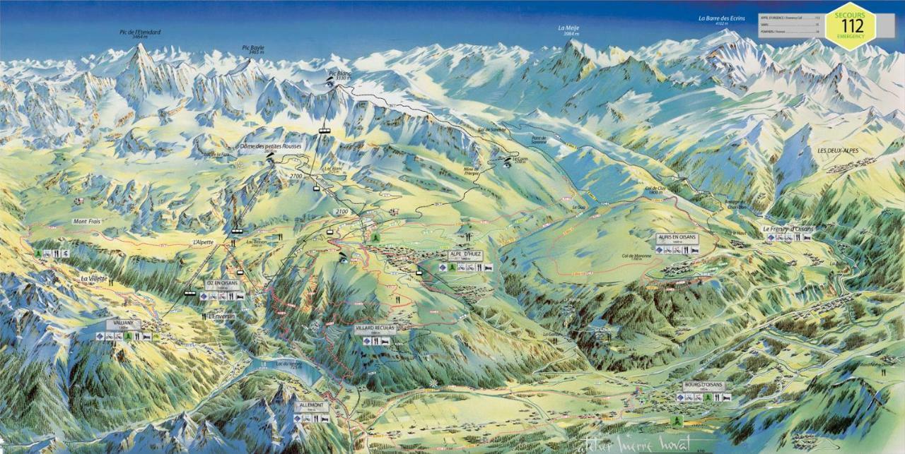 Les Lys Oranges Διαμέρισμα Le Bourg-dʼOisans Εξωτερικό φωτογραφία