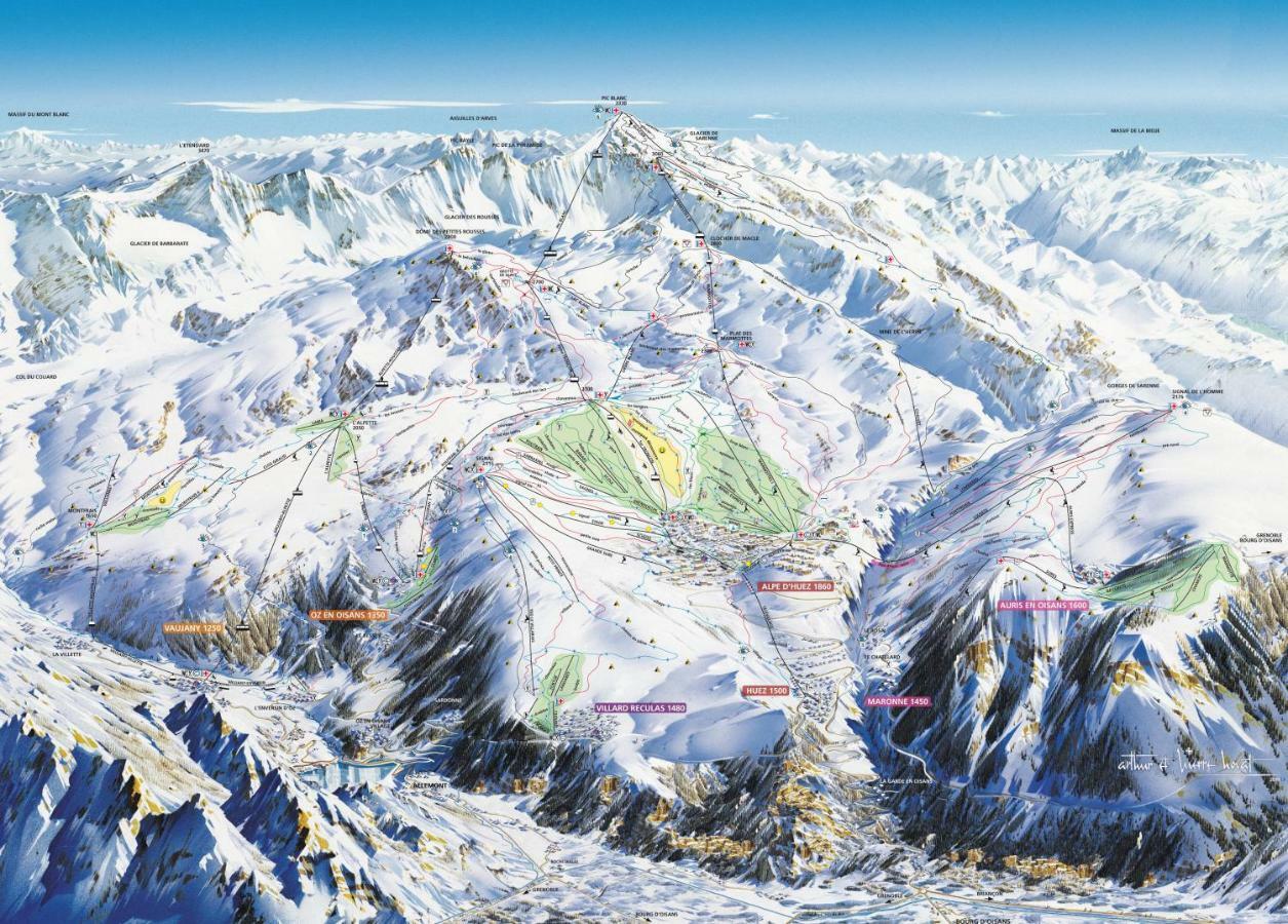 Les Lys Oranges Διαμέρισμα Le Bourg-dʼOisans Εξωτερικό φωτογραφία